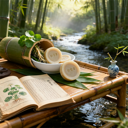 Centella Bamboo-Cured Herbal Soap