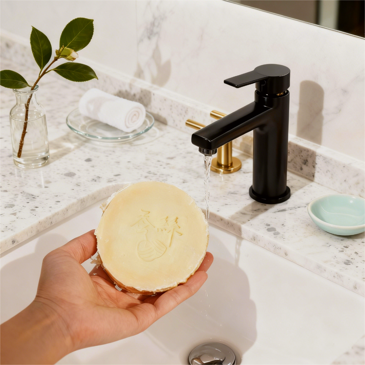 Silk & Reishi Bamboo-Cured Soap