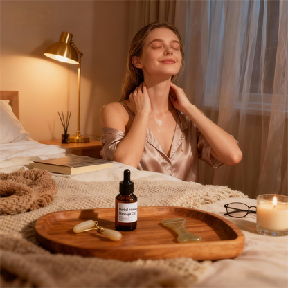 Herbal Firming Massage Oil — Botanical Aroma and Toned-Skin Care