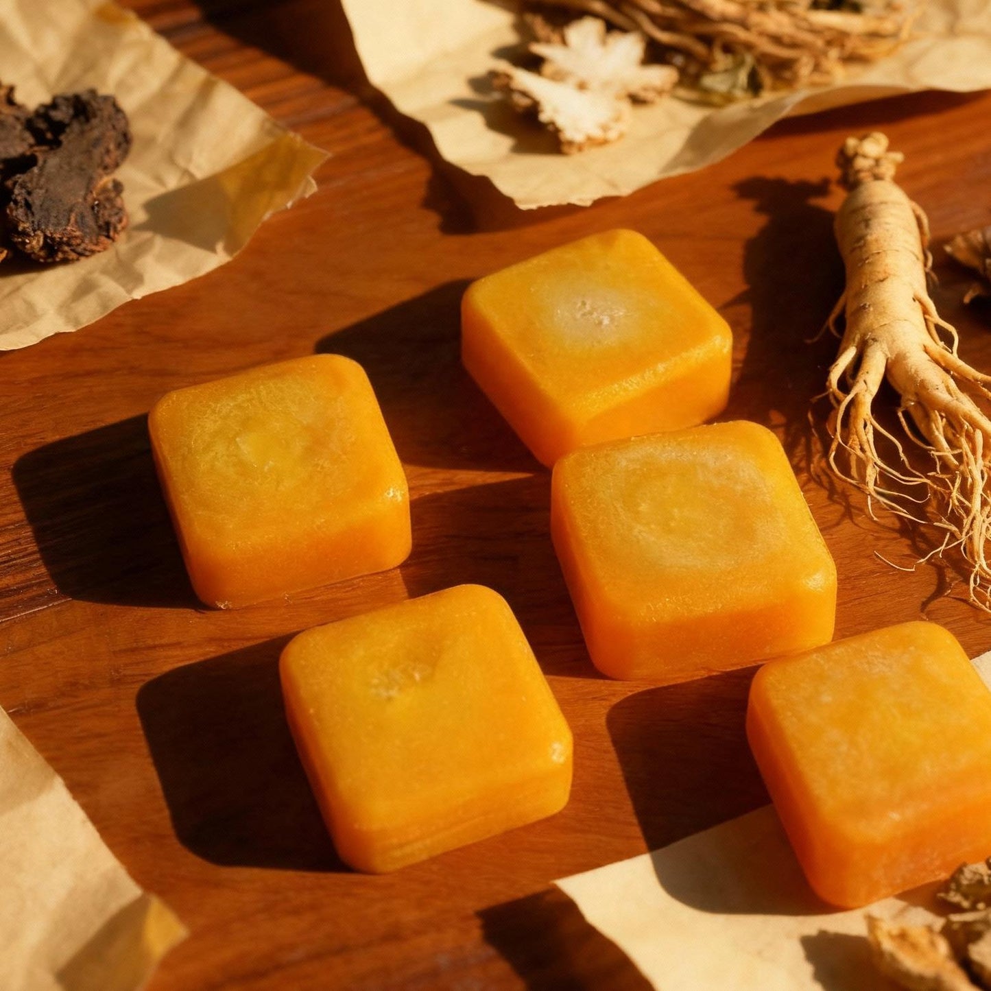 Handcrafted Ginseng Repair Solid Conditioner Bar