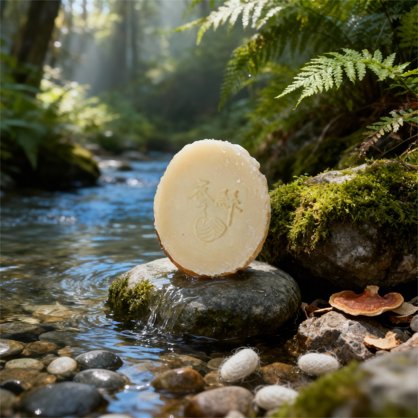Silk & Reishi Bamboo-Cured Soap