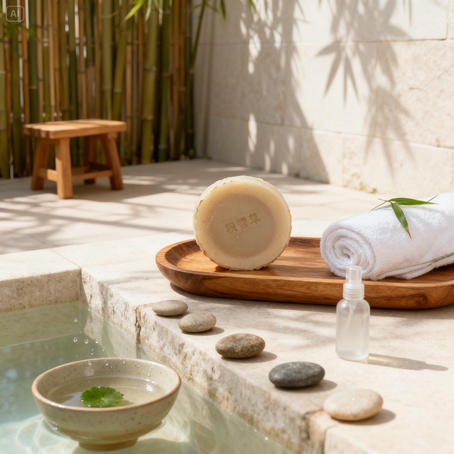 Centella Bamboo-Cured Herbal Soap