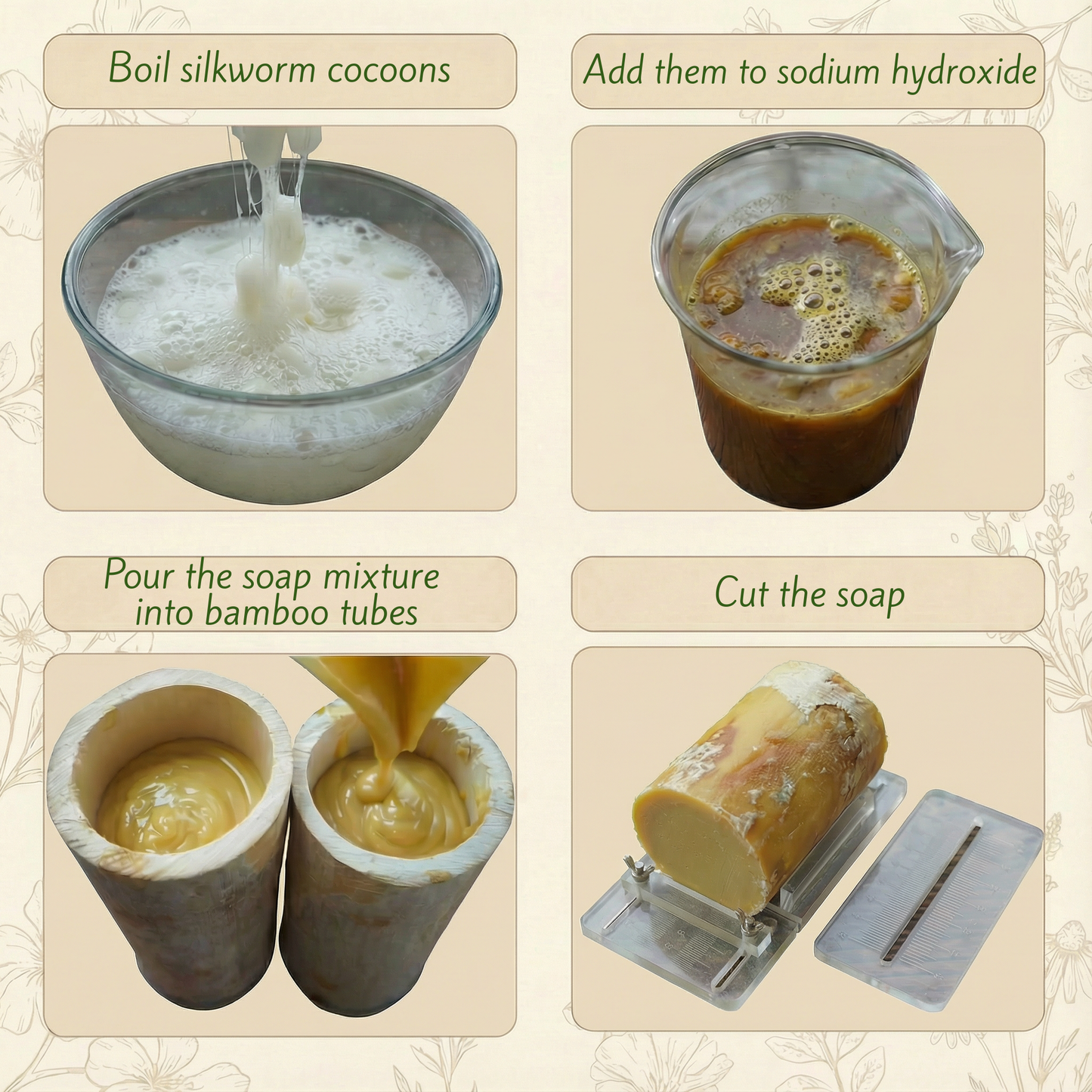 Silk & Reishi Bamboo-Cured Soap