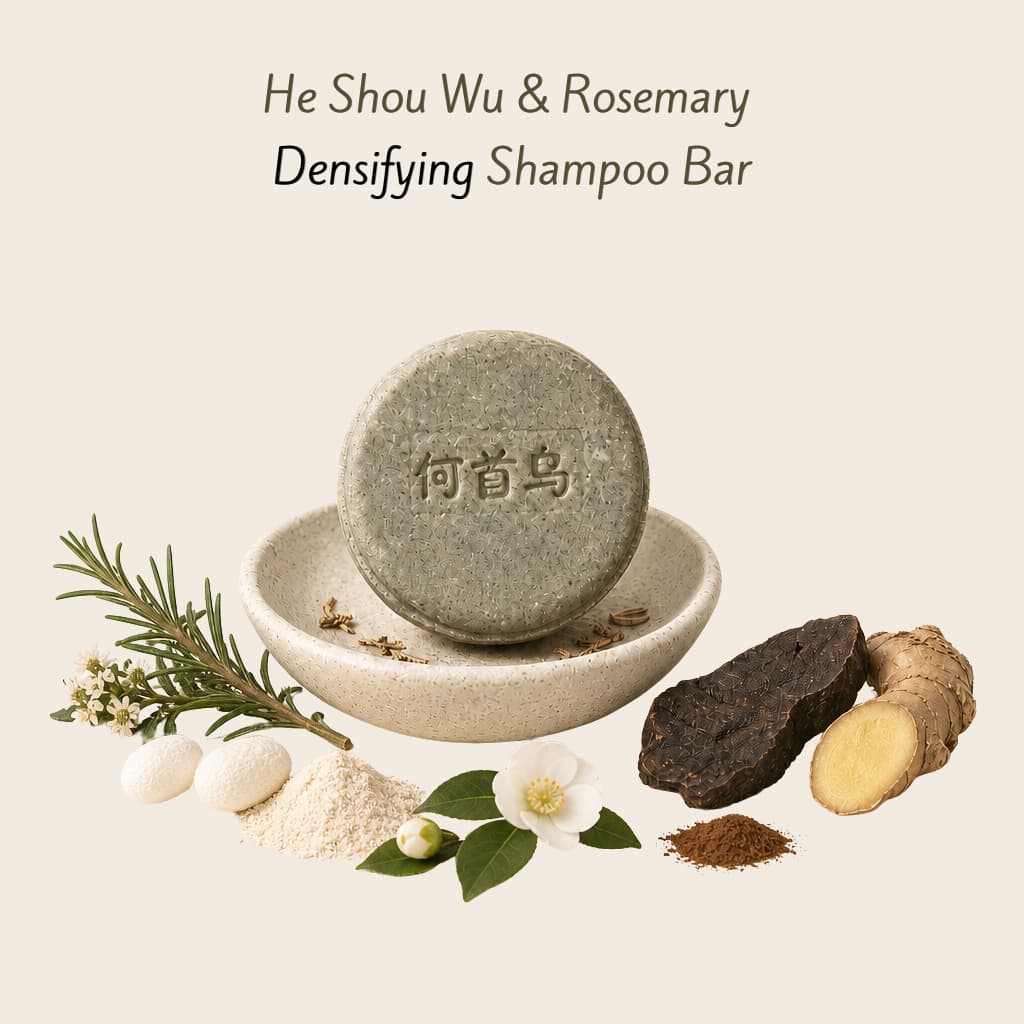 He Shou Wu & Rosemary Densifying Shampoo Bar.