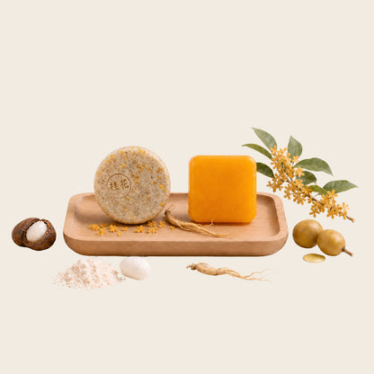 Restorative Shampoo and Conditioner Bar  for Dry Damaged Hair